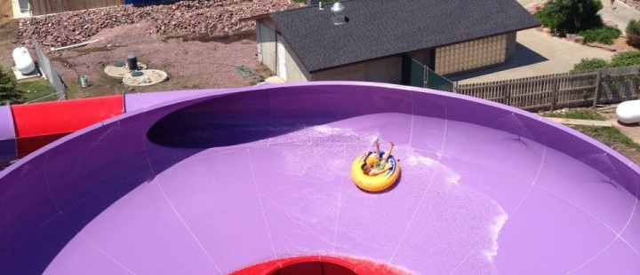 Tornado alley waterslide